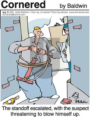 Cornered on Thursday September 6, 2001 Comic Strip