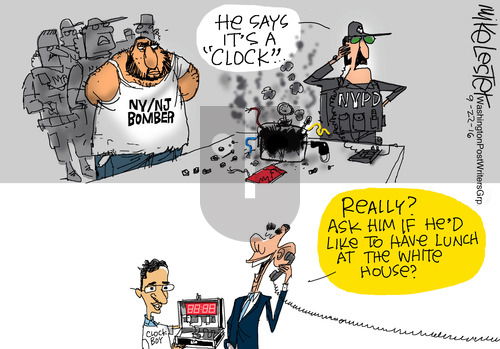 Mike Lester - Thursday September 22, 2016 Comic Strip