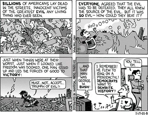 Ted Rall on Saturday November 19, 2005 Comic Strip