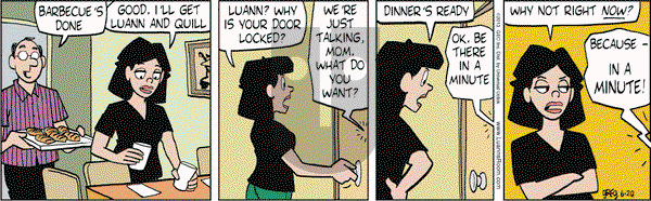 Luann on Thursday June 20, 2013 Comic Strip
