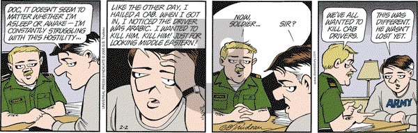 Doonesbury on Wednesday February 2, 2005 Comic Strip