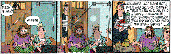 Monty on Wednesday July 6, 2011 Comic Strip