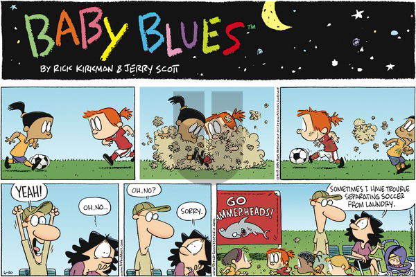 Baby Blues on Sunday June 30, 2013 Comic Strip
