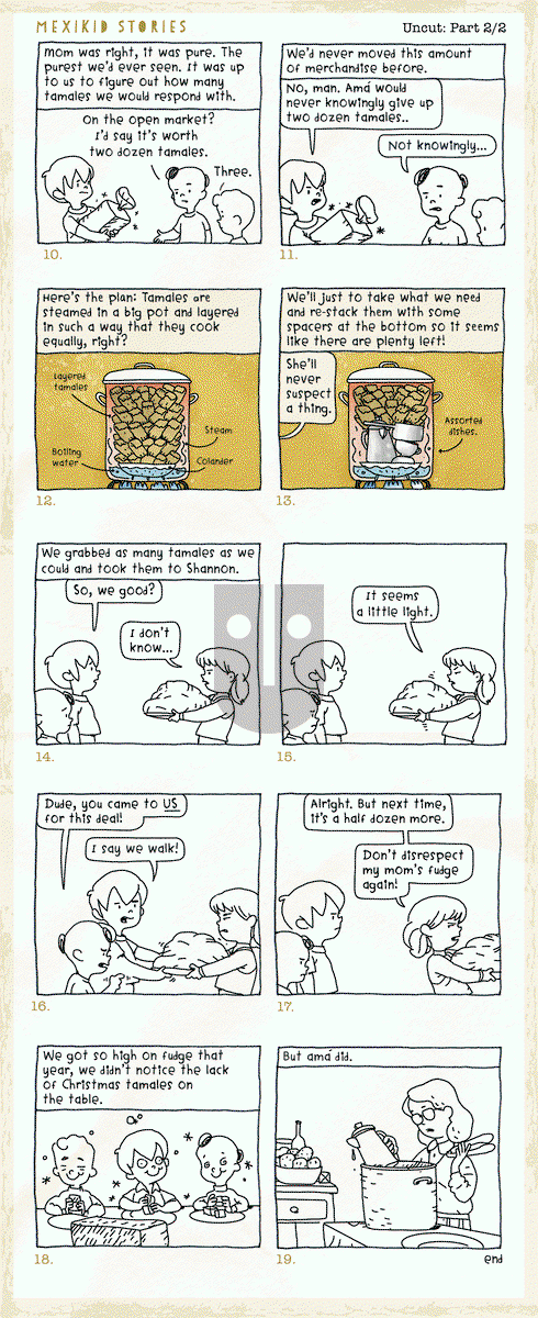 Mexikid Stories - Thursday November 12, 2020 Comic Strip