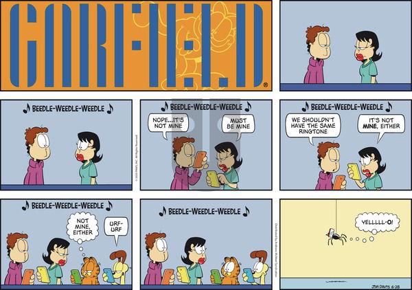 Garfield on Sunday June 28, 2020 Comic Strip