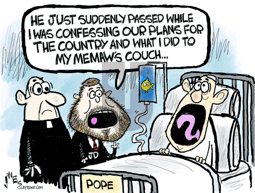 Clay Jones on Tuesday April 22, 2025 Comic Strip