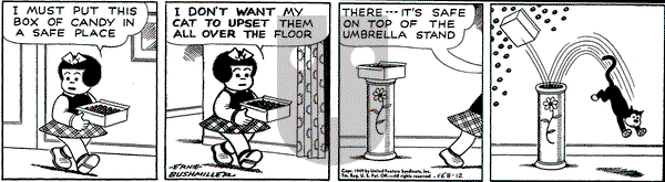 Nancy on Saturday February 12, 1949 Comic Strip