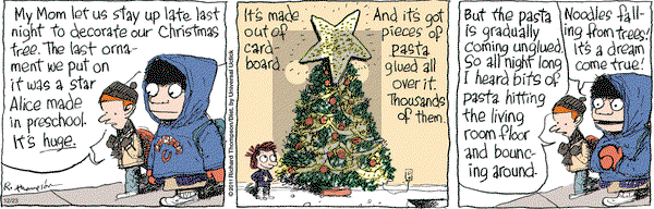 Cul de Sac on Friday December 23, 2016 Comic Strip