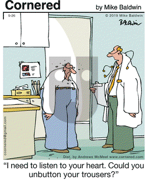 Cornered on Thursday September 26, 2019 Comic Strip
