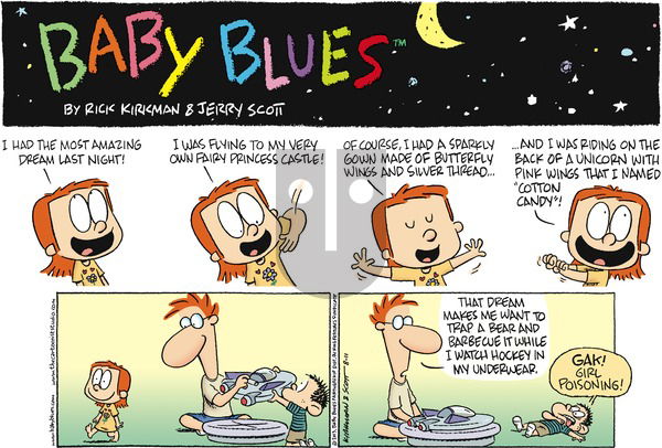 Baby Blues on Sunday August 11, 2013 Comic Strip