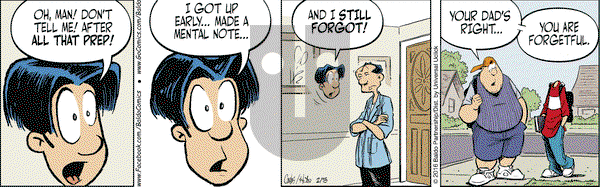 Baldo on Monday February 15, 2016 Comic Strip