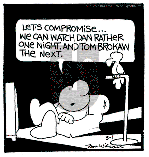 Ziggy on Friday March 1, 1985 Comic Strip