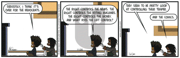 The Boondocks on Friday November 26, 2004 Comic Strip