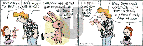 Cul de Sac on Thursday June 5, 2014 Comic Strip