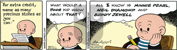 Nancy on Friday September 25, 2009 Comic Strip