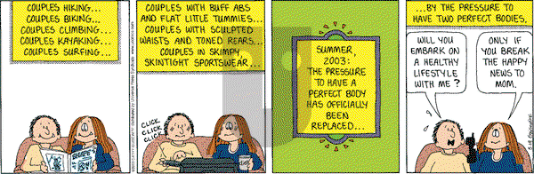 Cathy Classics on Monday May 19, 2003 Comic Strip