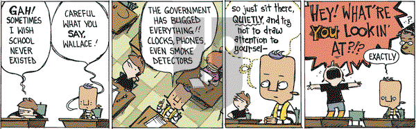 Wallace the Brave on Monday October 23, 2017 Comic Strip