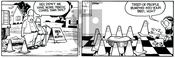 Grand Avenue on Tuesday April 11, 2000 Comic Strip