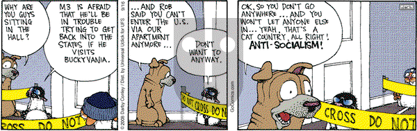 Get Fuzzy on Friday September 16, 2016 Comic Strip