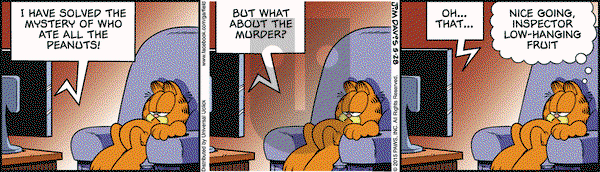 Garfield on Thursday May 28, 2015 Comic Strip