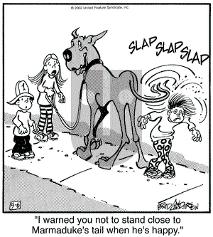 Marmaduke on Monday May 6, 2002 Comic Strip