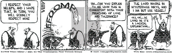 Non Sequitur on Tuesday June 30, 1998 Comic Strip
