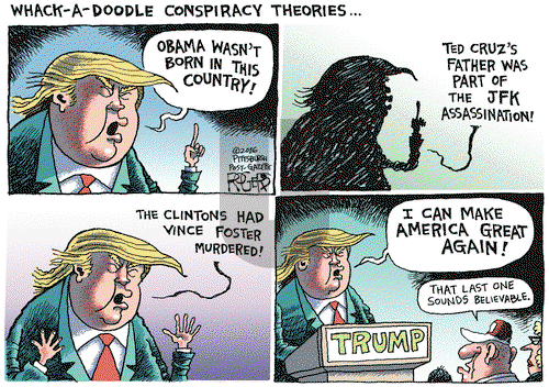 Rob Rogers on Thursday May 26, 2016 Comic Strip