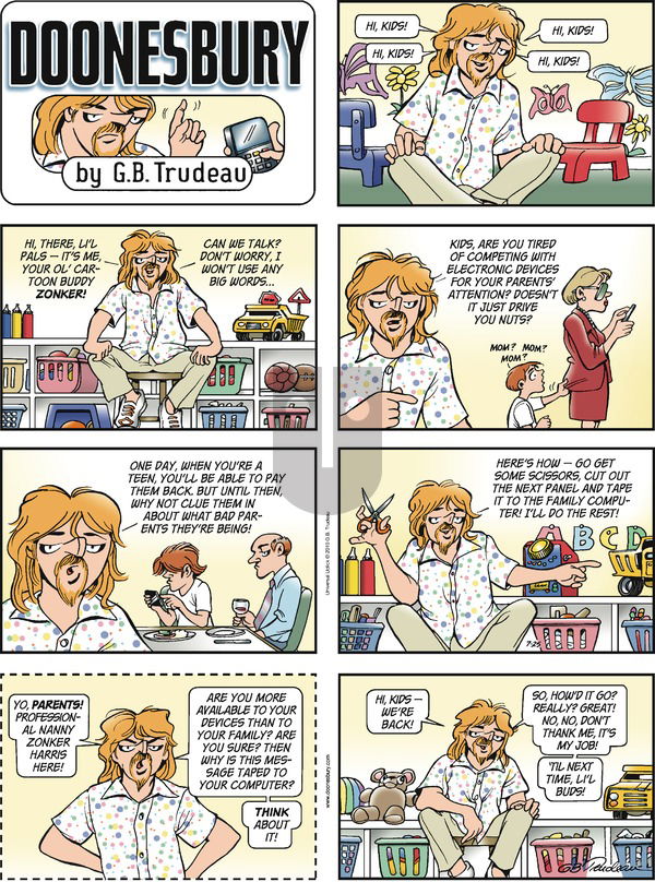 Doonesbury on Sunday July 25, 2010 Comic Strip