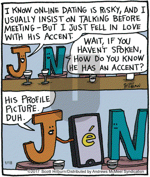 The Argyle Sweater on Wednesday January 18, 2017 Comic Strip