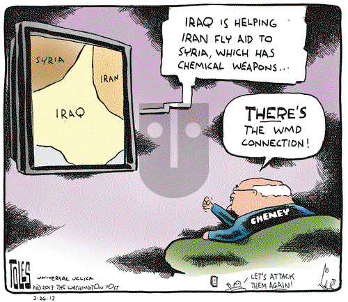 Tom Toles on Tuesday March 26, 2013 Comic Strip