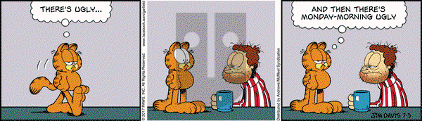 Garfield on Monday July 3, 2017 Comic Strip