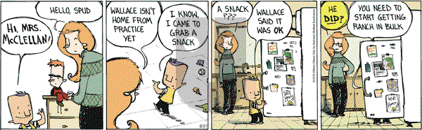 Wallace the Brave on Thursday June 21, 2018 Comic Strip