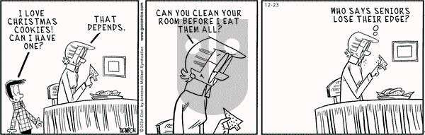 Grand Avenue on Monday December 23, 2024 Comic Strip