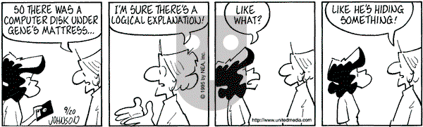 Arlo and Janis on Wednesday September 20, 1995 Comic Strip