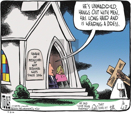 Tom Toles on Friday April 8, 2016 Comic Strip