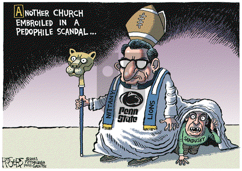 Rob Rogers on Thursday November 10, 2011 Comic Strip