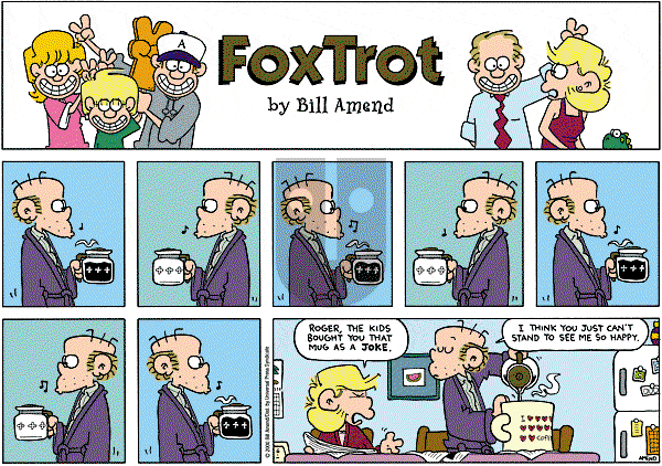 FoxTrot on Saturday December 30, 2000 Comic Strip