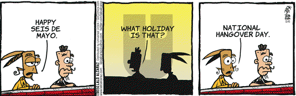 La Cucaracha on Tuesday May 6, 2014 Comic Strip