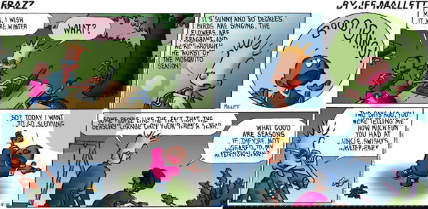 Frazz on Sunday August 19, 2001 Comic Strip