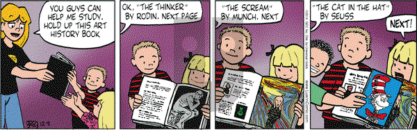Luann on Tuesday December 9, 2014 Comic Strip