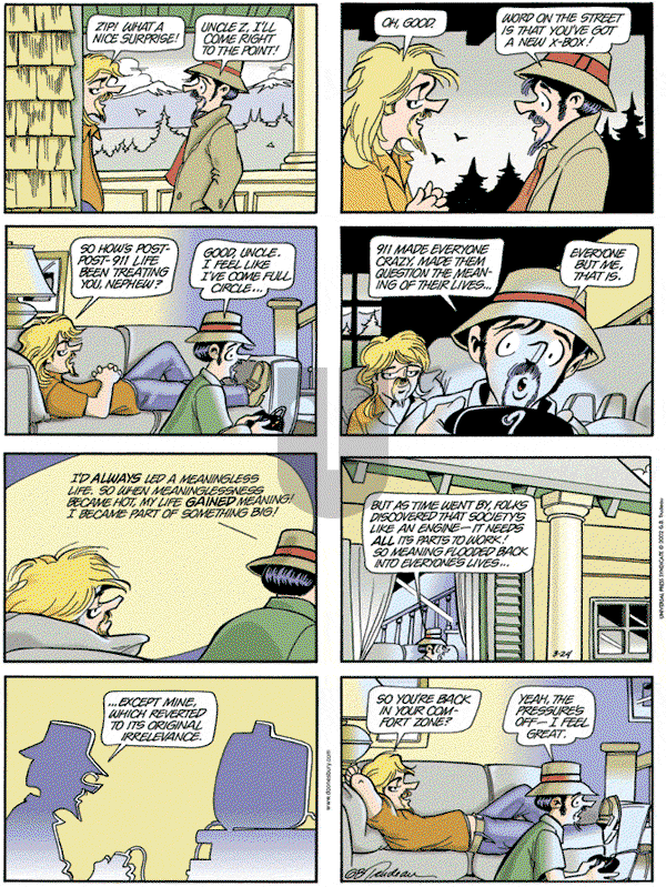 Doonesbury - Sunday March 24, 2002 Comic Strip