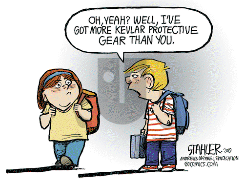 Jeff Stahler on Wednesday August 14, 2019 Comic Strip