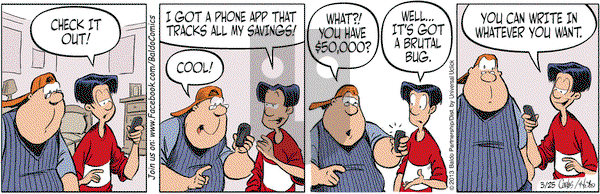 Baldo on Monday March 25, 2013 Comic Strip