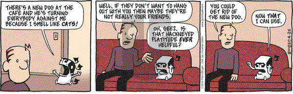 Pooch Cafe on Saturday April 26, 2014 Comic Strip