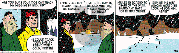 Rip Haywire on Wednesday January 2, 2019 Comic Strip