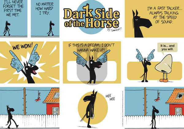Dark Side of the Horse on Sunday May 18, 2025 Comic Strip