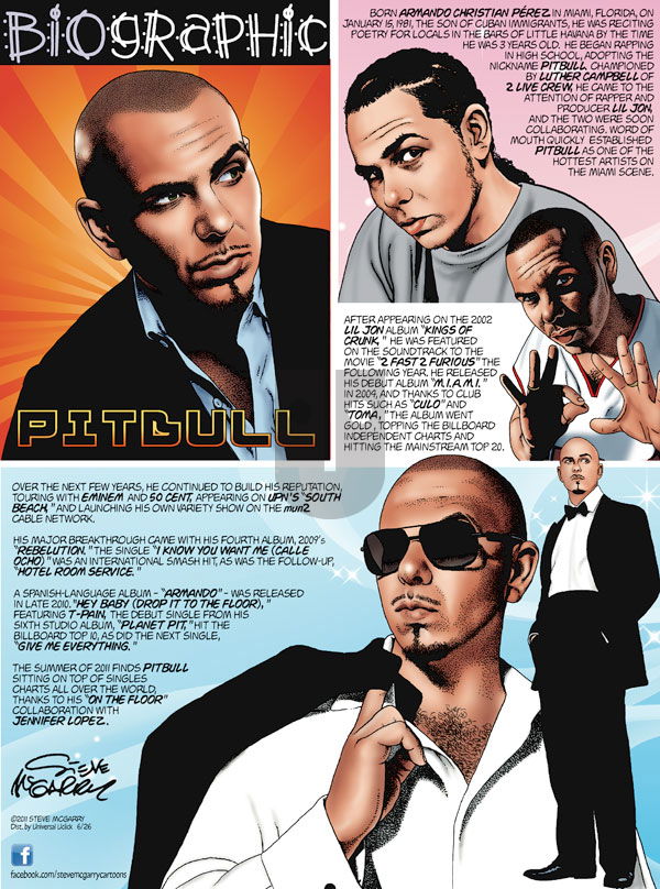 Biographic on Sunday June 26, 2011 Comic Strip