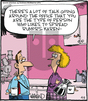 Reality Check on Wednesday April 3, 2019 Comic Strip