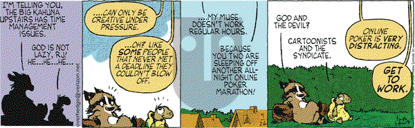 Over the Hedge on Saturday April 26, 2008 Comic Strip