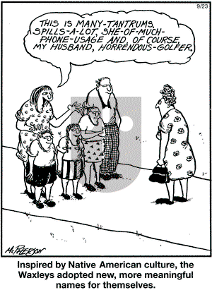 Close to Home on Tuesday September 23, 2003 Comic Strip